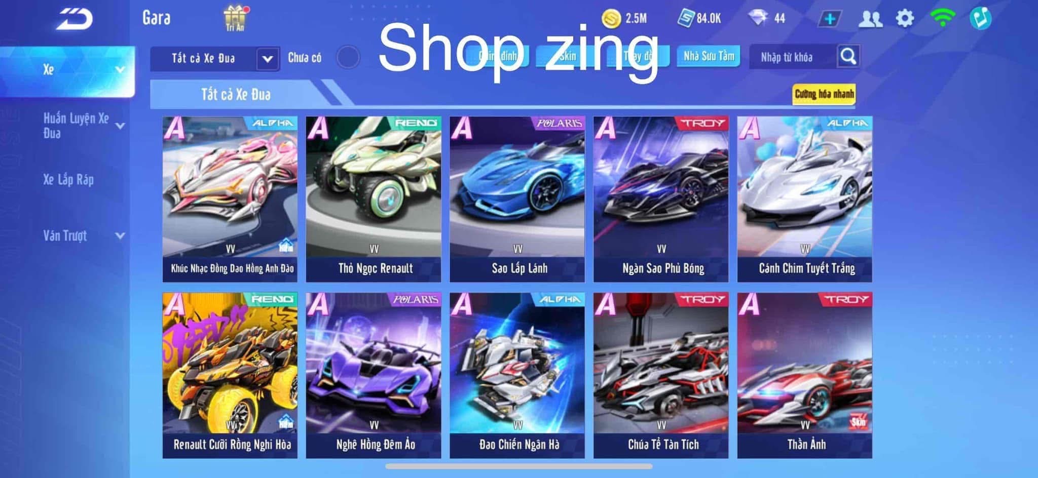 3. Tài khoản Z2350 - hình ảnh túi đồ
