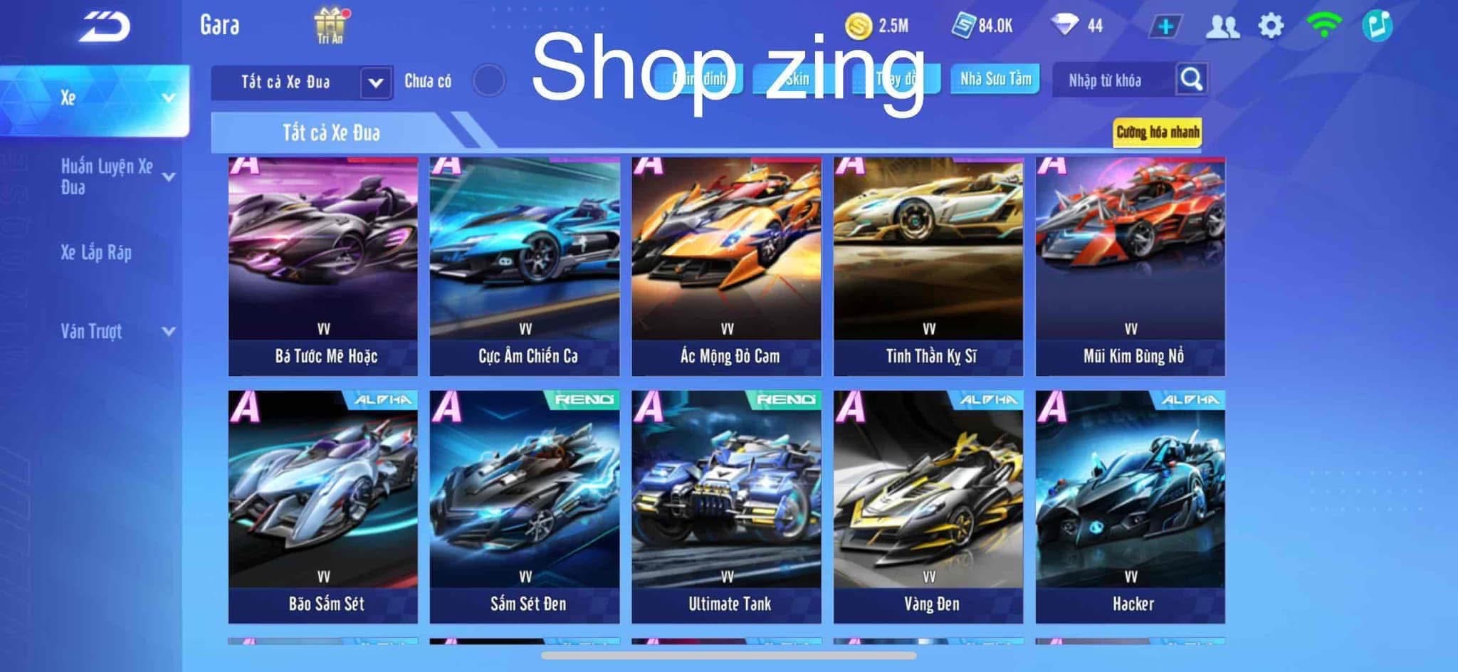 4. Tài khoản Z2350 - hình ảnh túi đồ