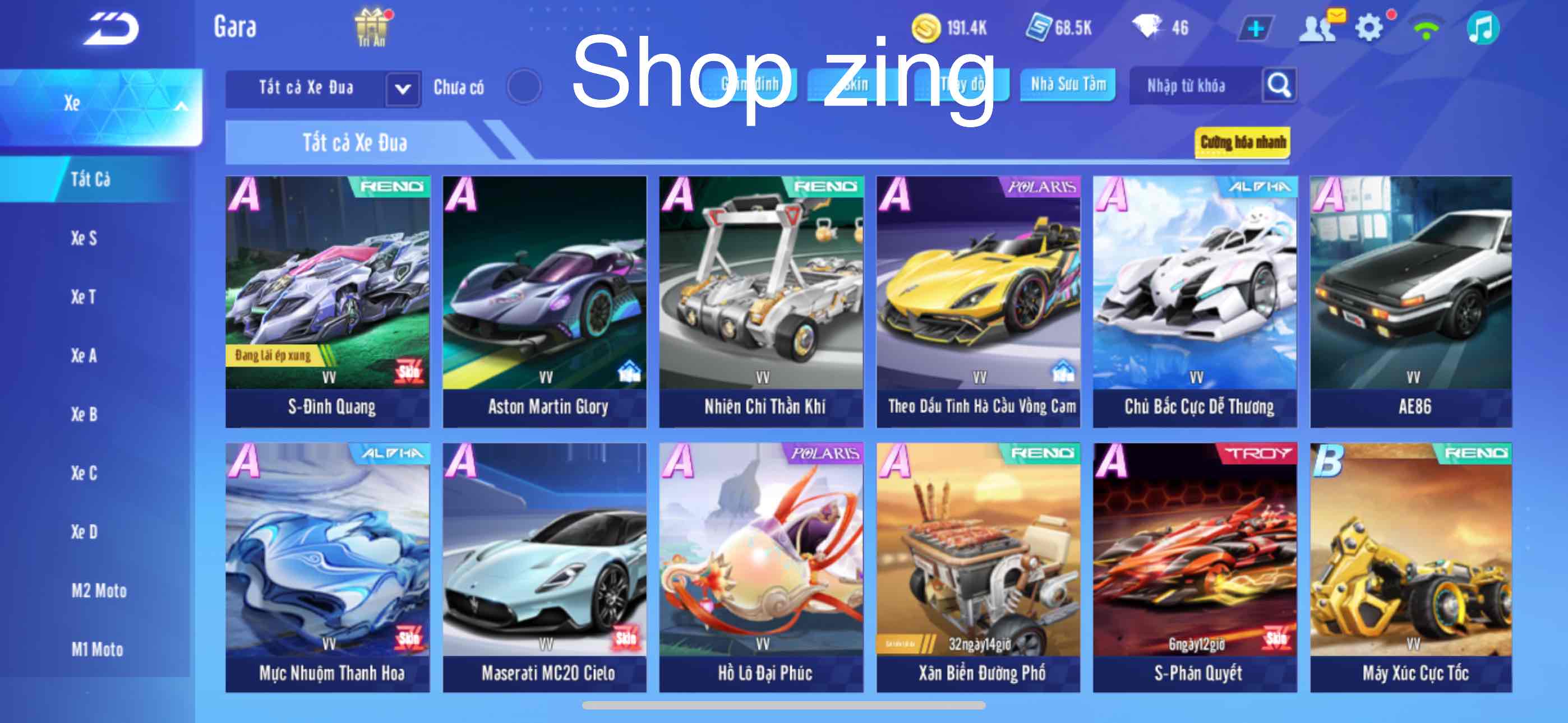 1. Tài khoản Z2354 - hình ảnh túi đồ