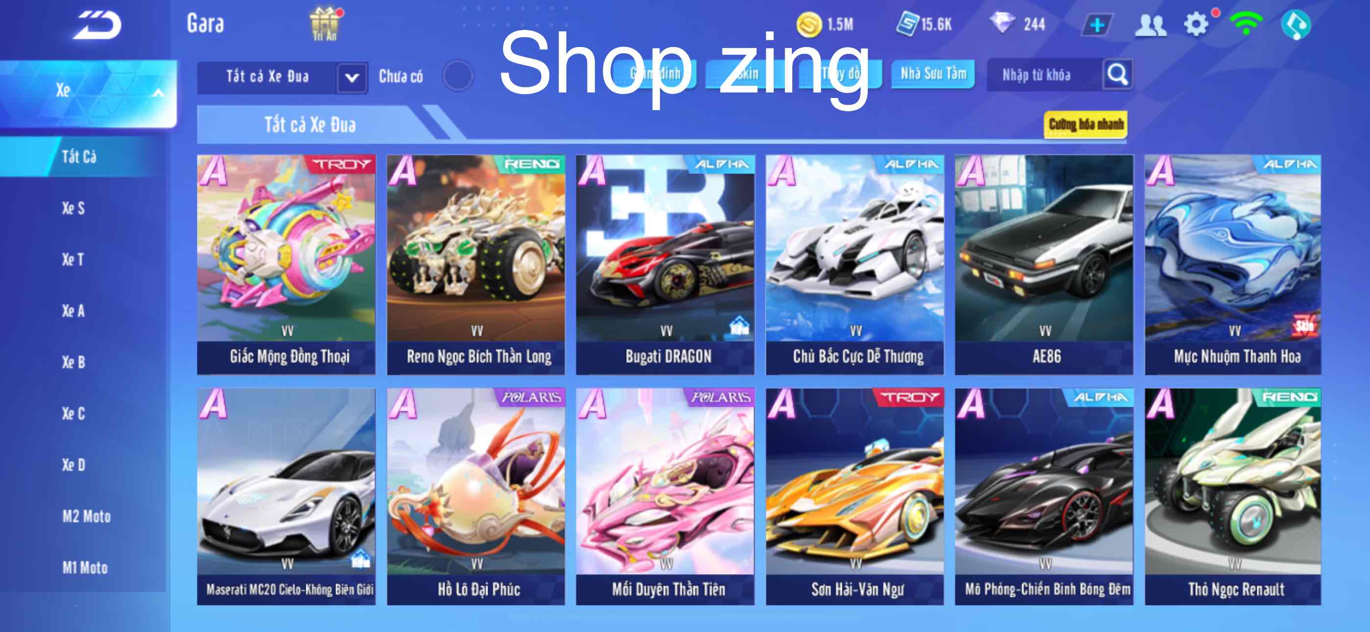 2. Tài khoản Z2358 - hình ảnh túi đồ