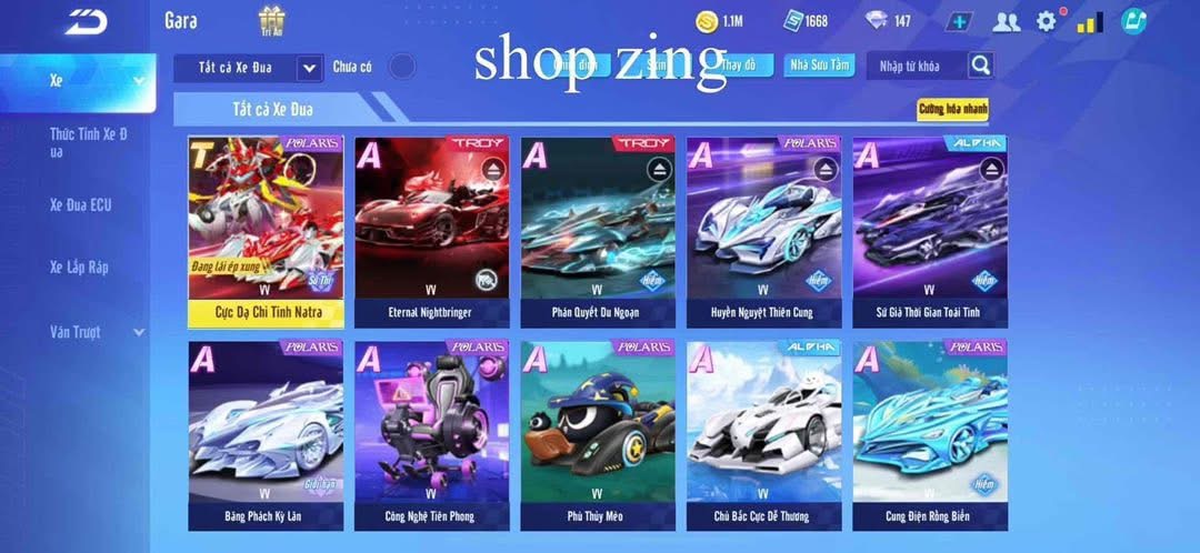 1. Tài khoản Z2365 - hình ảnh túi đồ