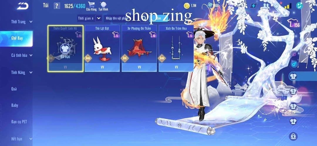1. Tài khoản Z2365 - hình ảnh tướng