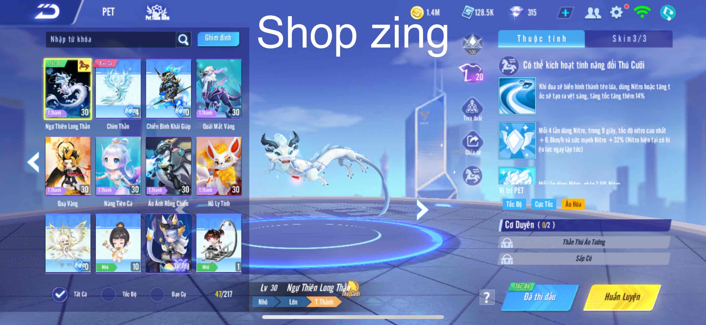 1. Tài khoản Z2368 - hình ảnh trang phục
