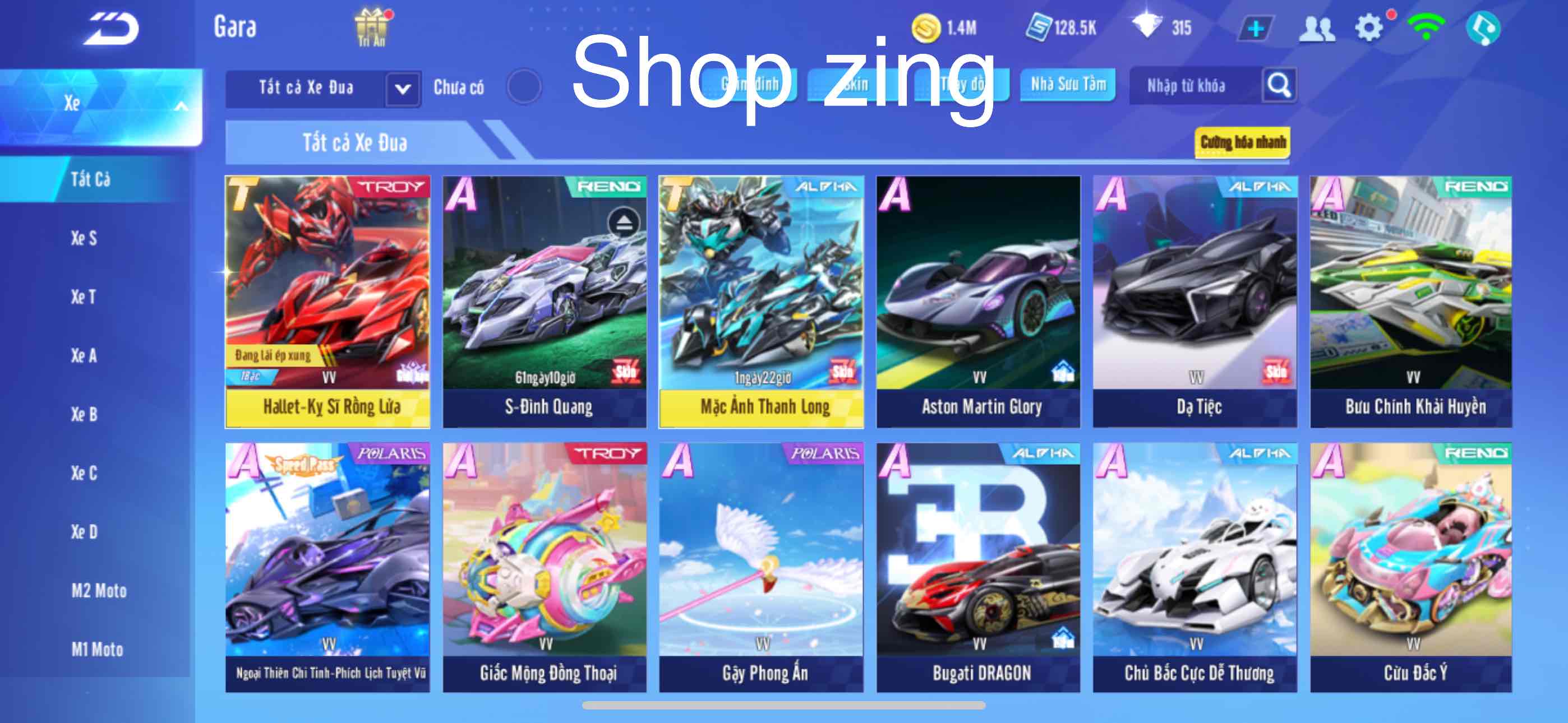 1. Tài khoản Z2368 - hình ảnh túi đồ