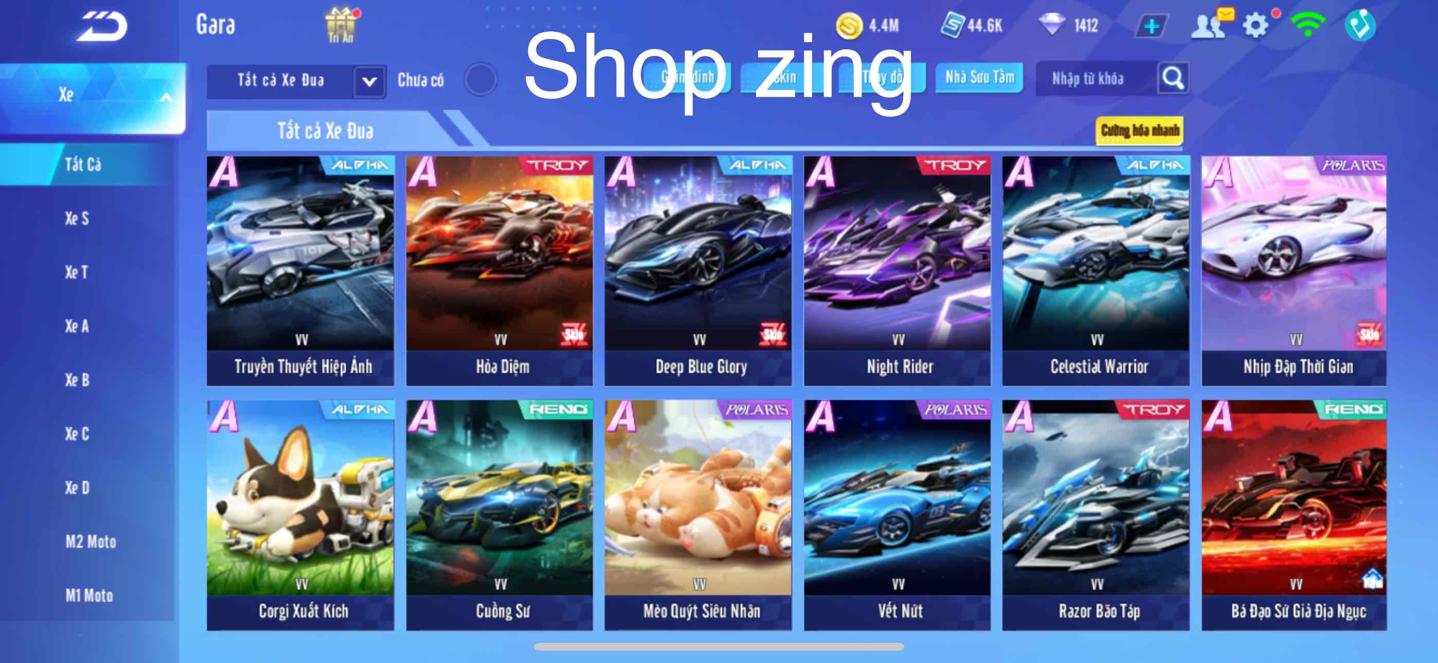 2. Tài khoản Z2373 - hình ảnh túi đồ