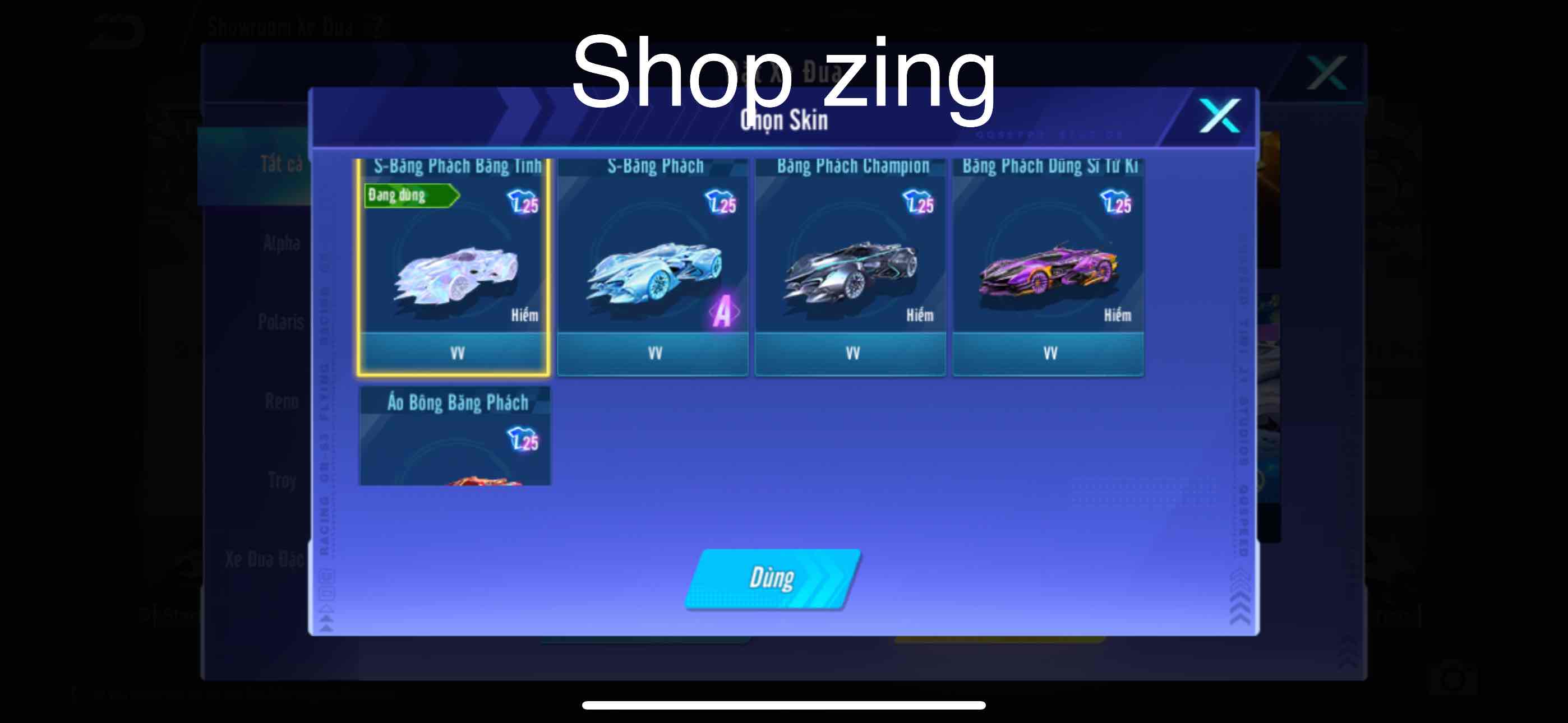 2. Tài khoản Z2378 - hình ảnh túi đồ