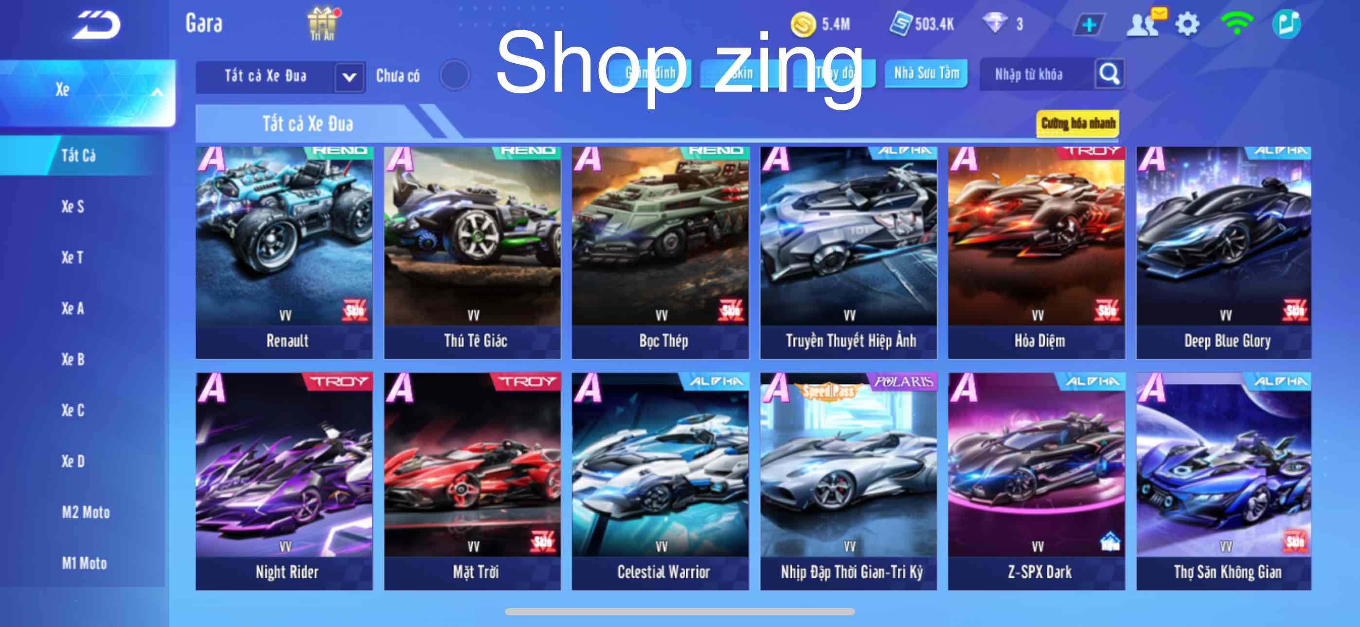 2. Tài khoản Z2381 - hình ảnh túi đồ
