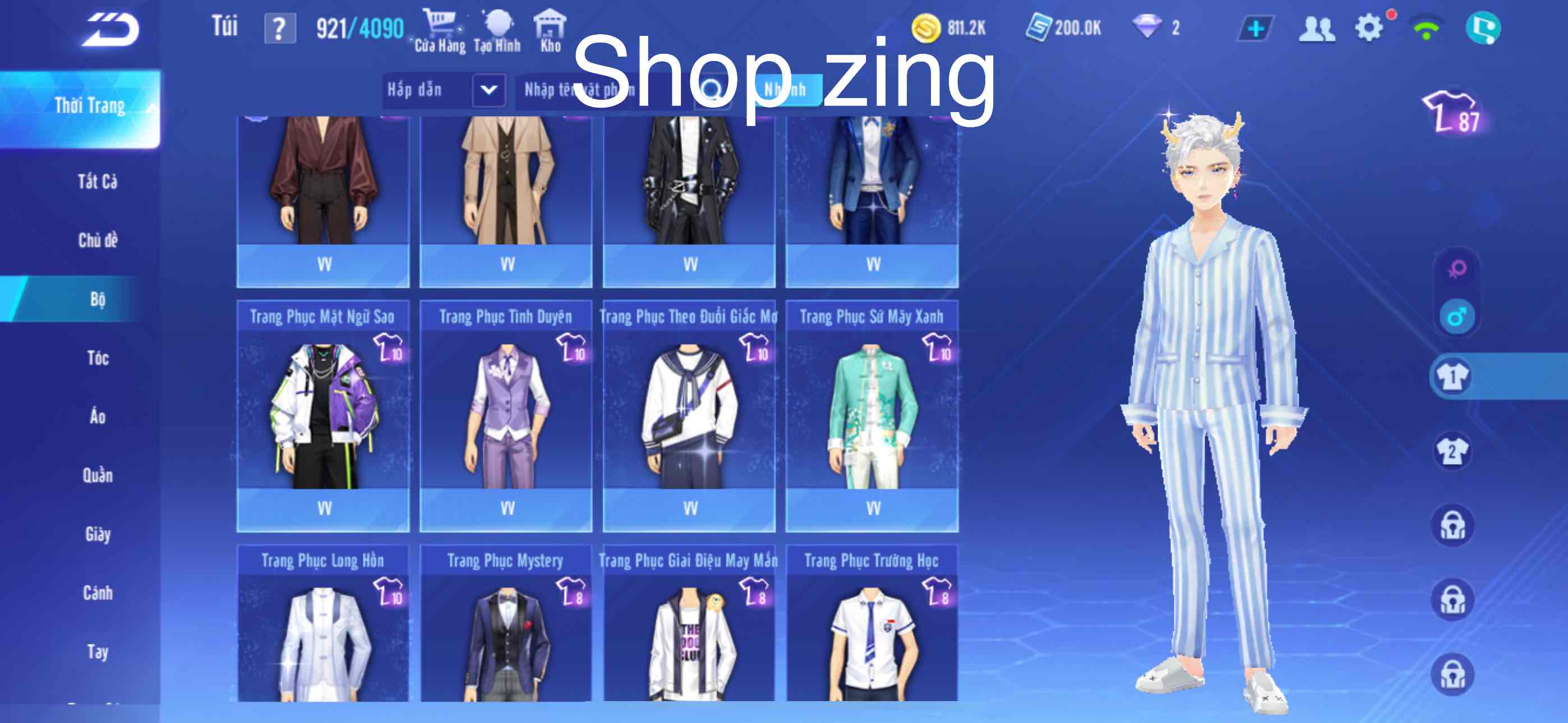 3. Tài khoản Z2385 - hình ảnh bảng ngọc