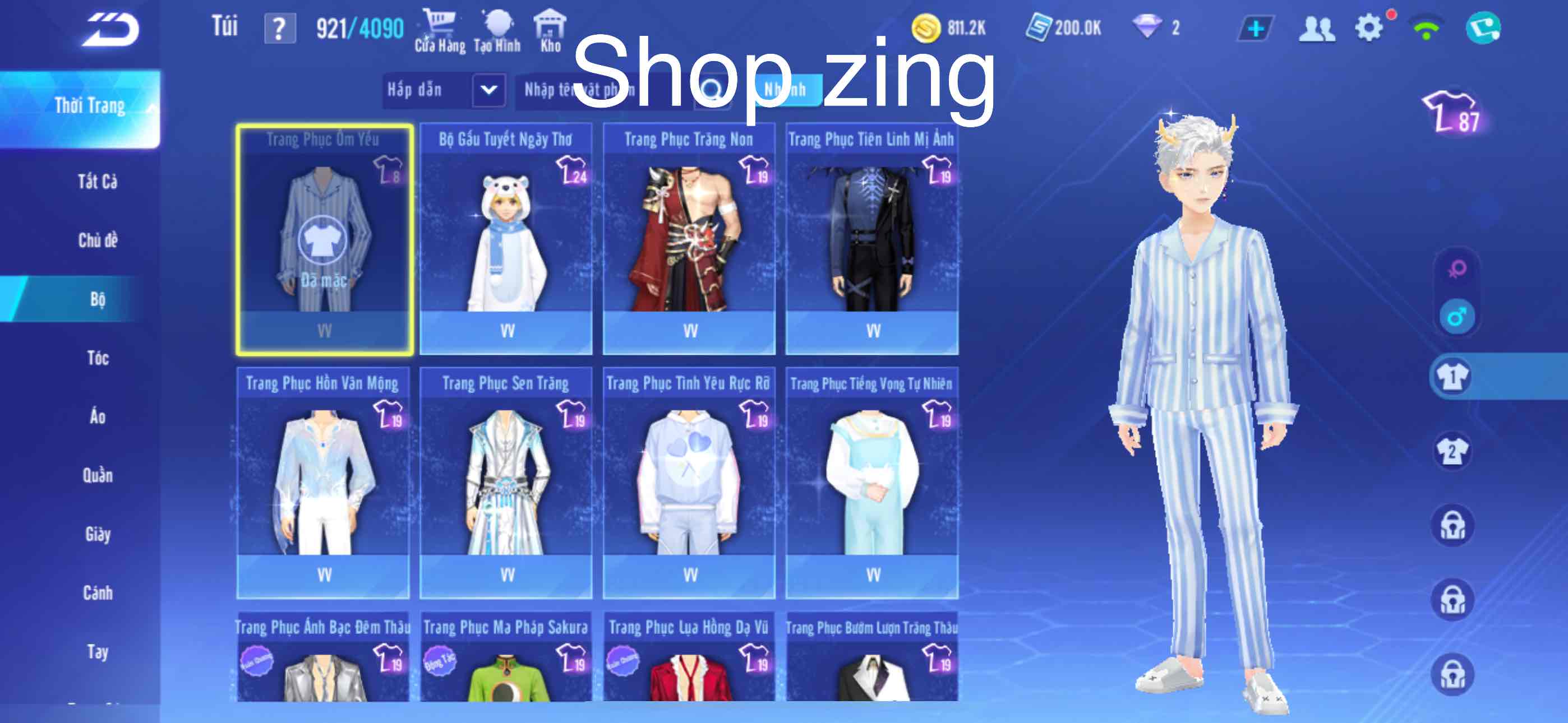 7. Tài khoản Z2385 - hình ảnh bảng ngọc