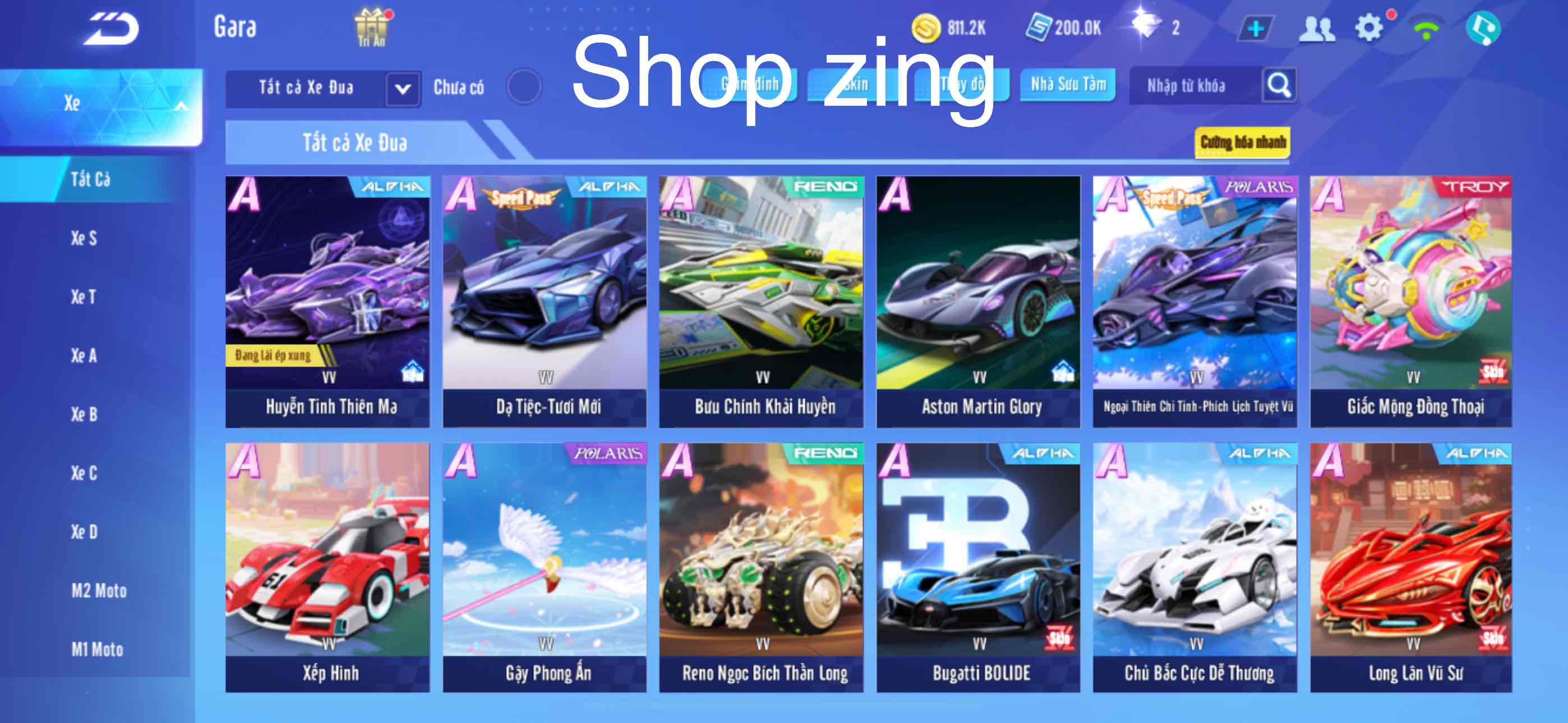 1. Tài khoản Z2385 - hình ảnh túi đồ