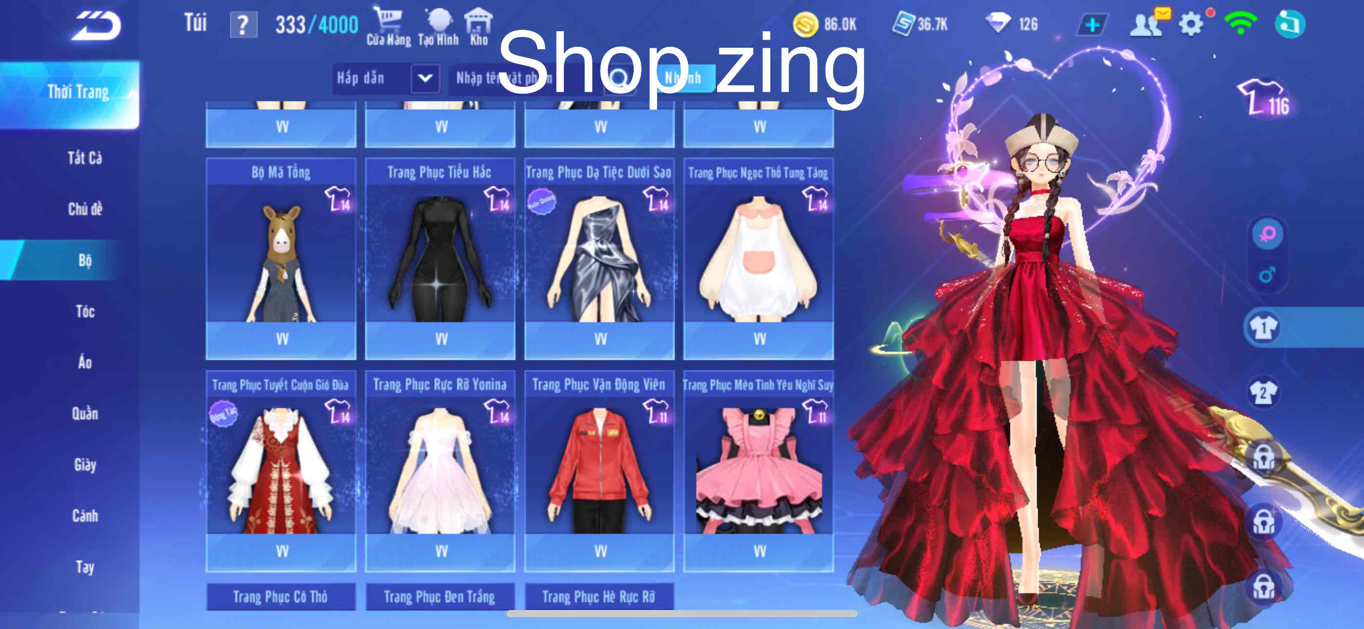 6. Tài khoản Z2390 - hình ảnh túi đồ