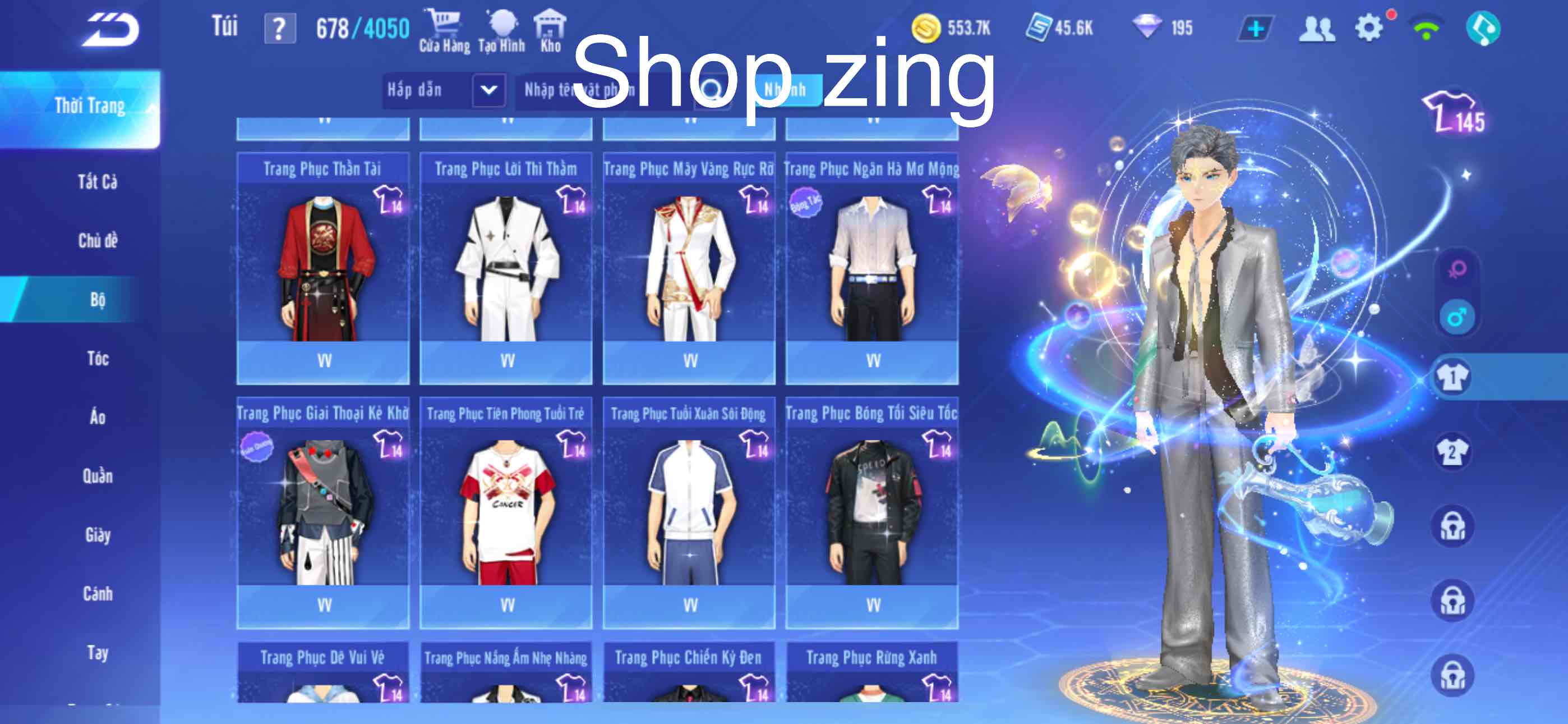 2. Tài khoản Z2391 - hình ảnh bảng ngọc