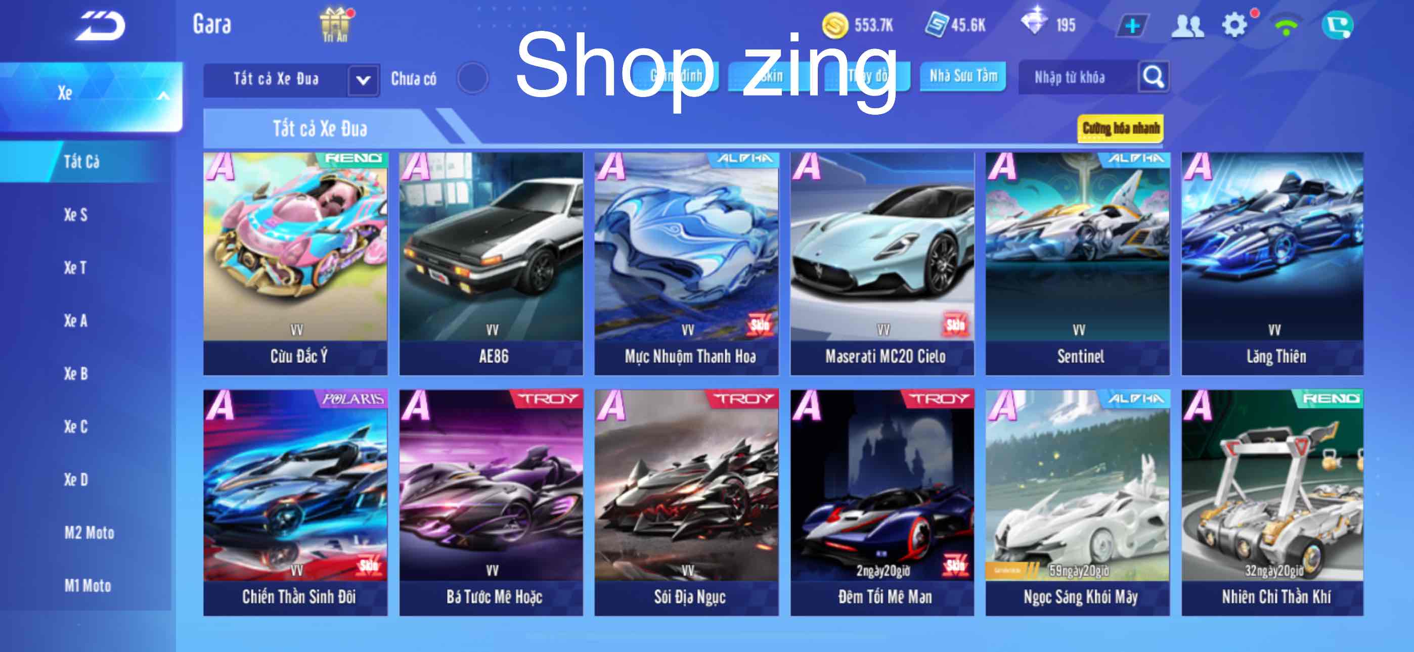 2. Tài khoản Z2391 - hình ảnh túi đồ