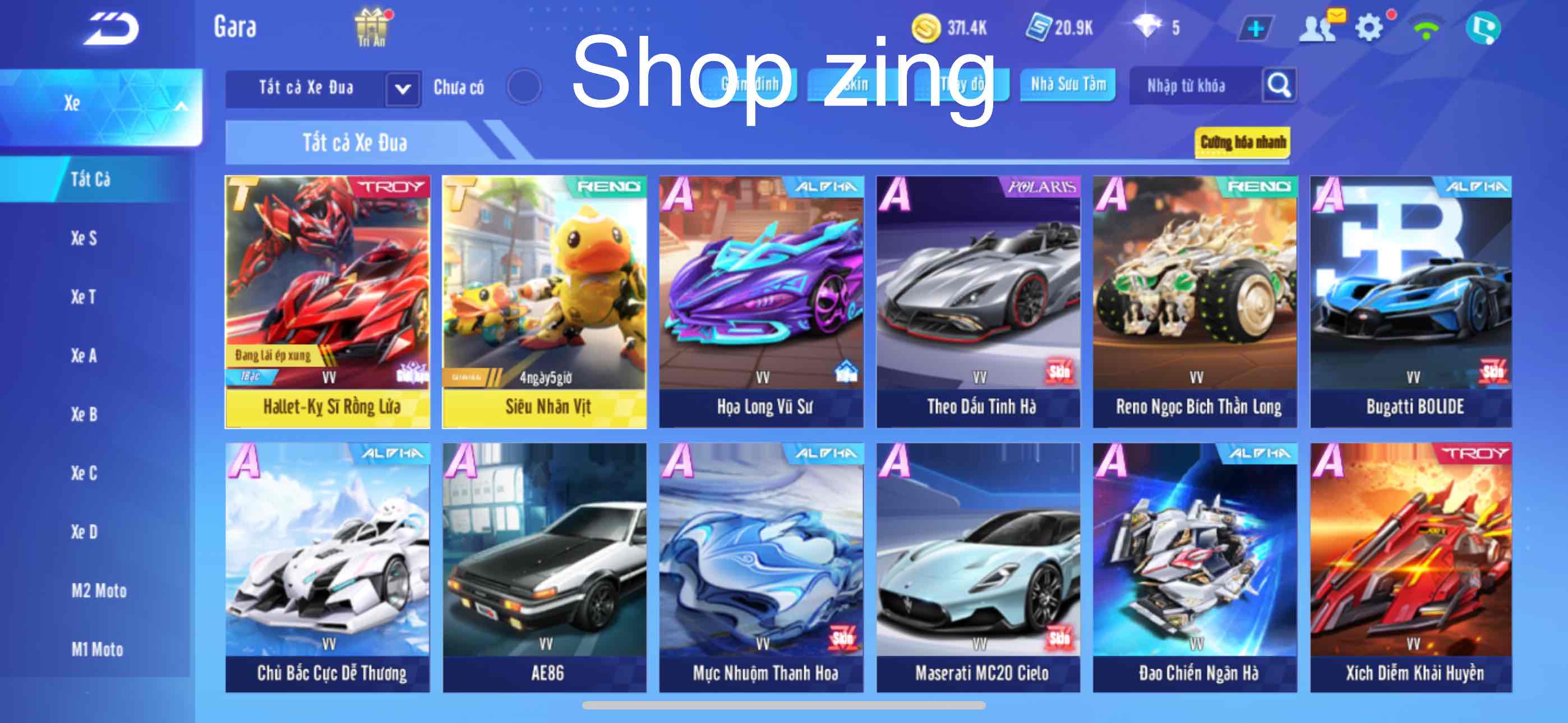 1. Tài khoản Z2392 - hình ảnh túi đồ