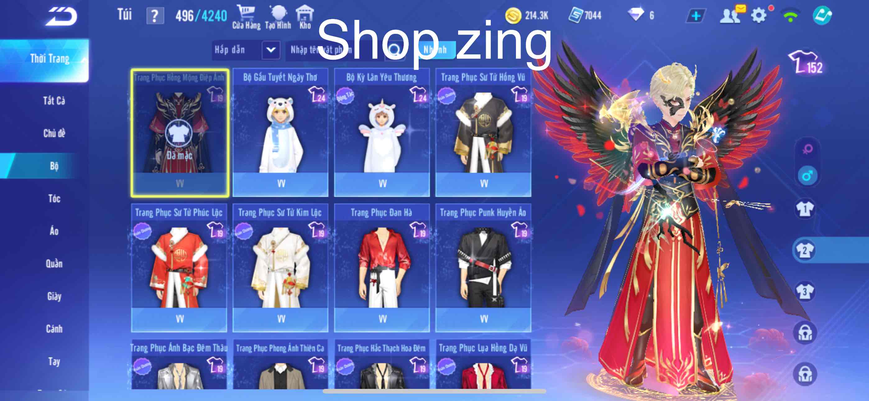 3. Tài khoản Z2393 - hình ảnh bảng ngọc