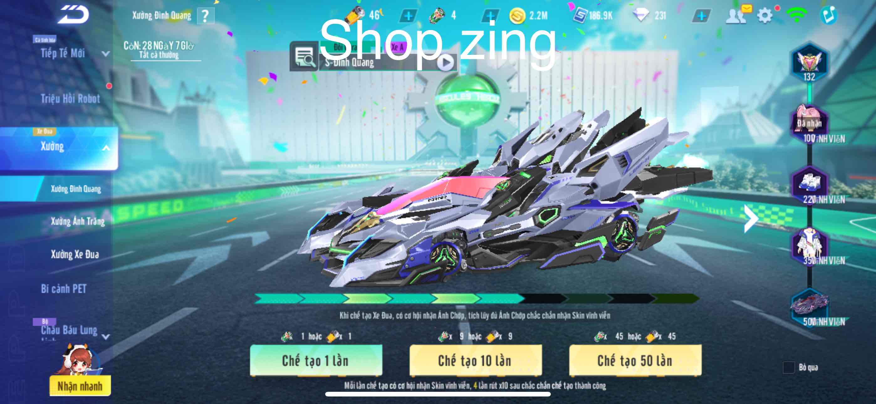 2. Tài khoản Z2394 - hình ảnh túi đồ