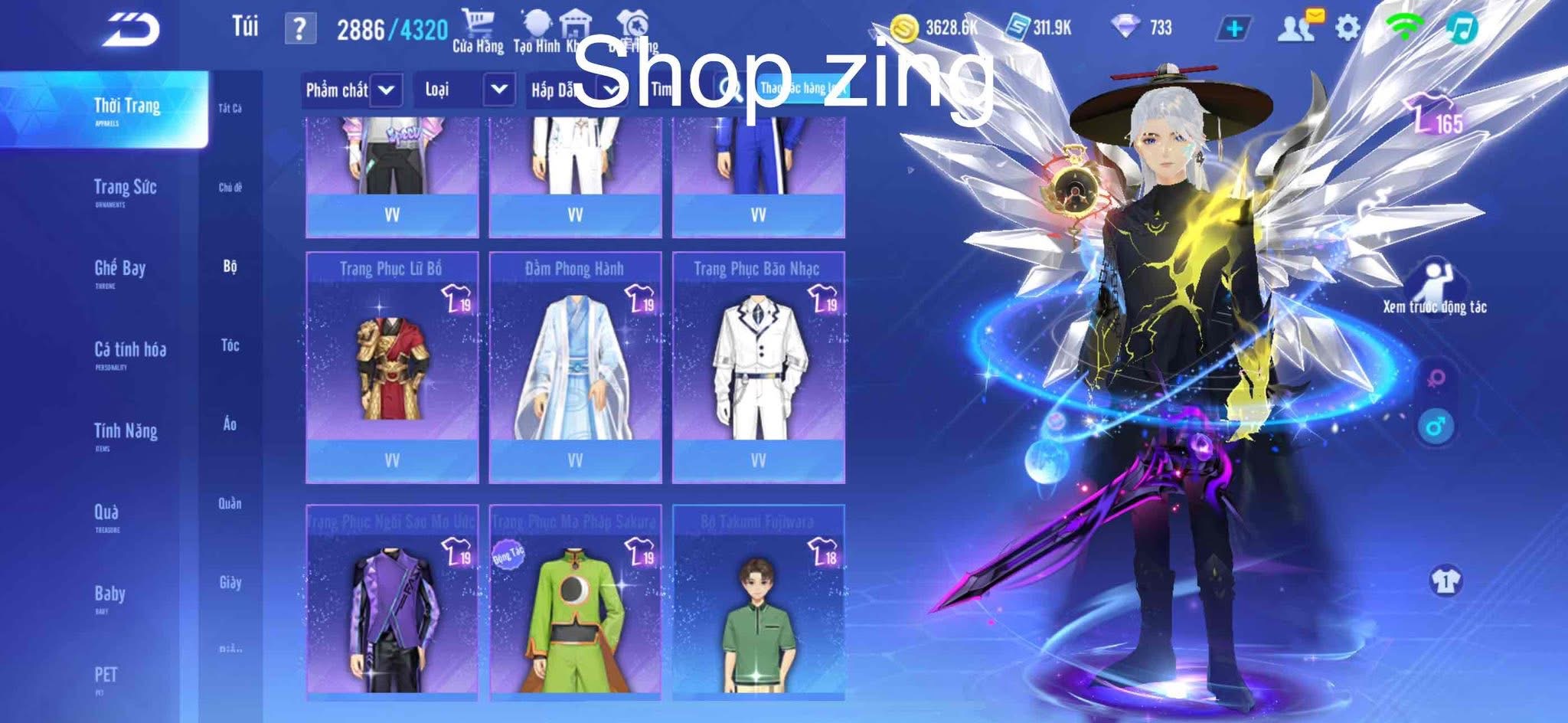 2. Tài khoản Z3711 - hình ảnh bảng ngọc