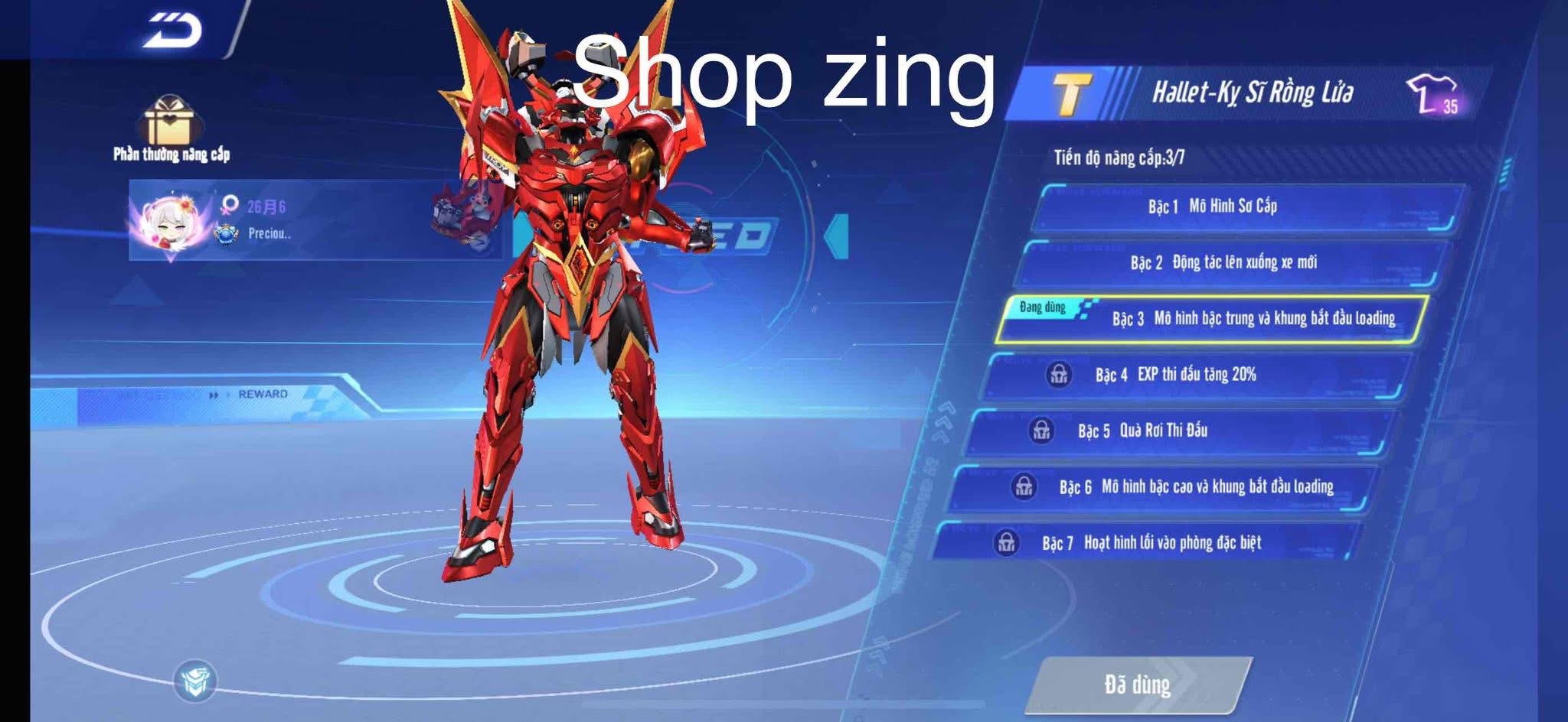 2. Tài khoản Z3711 - hình ảnh túi đồ