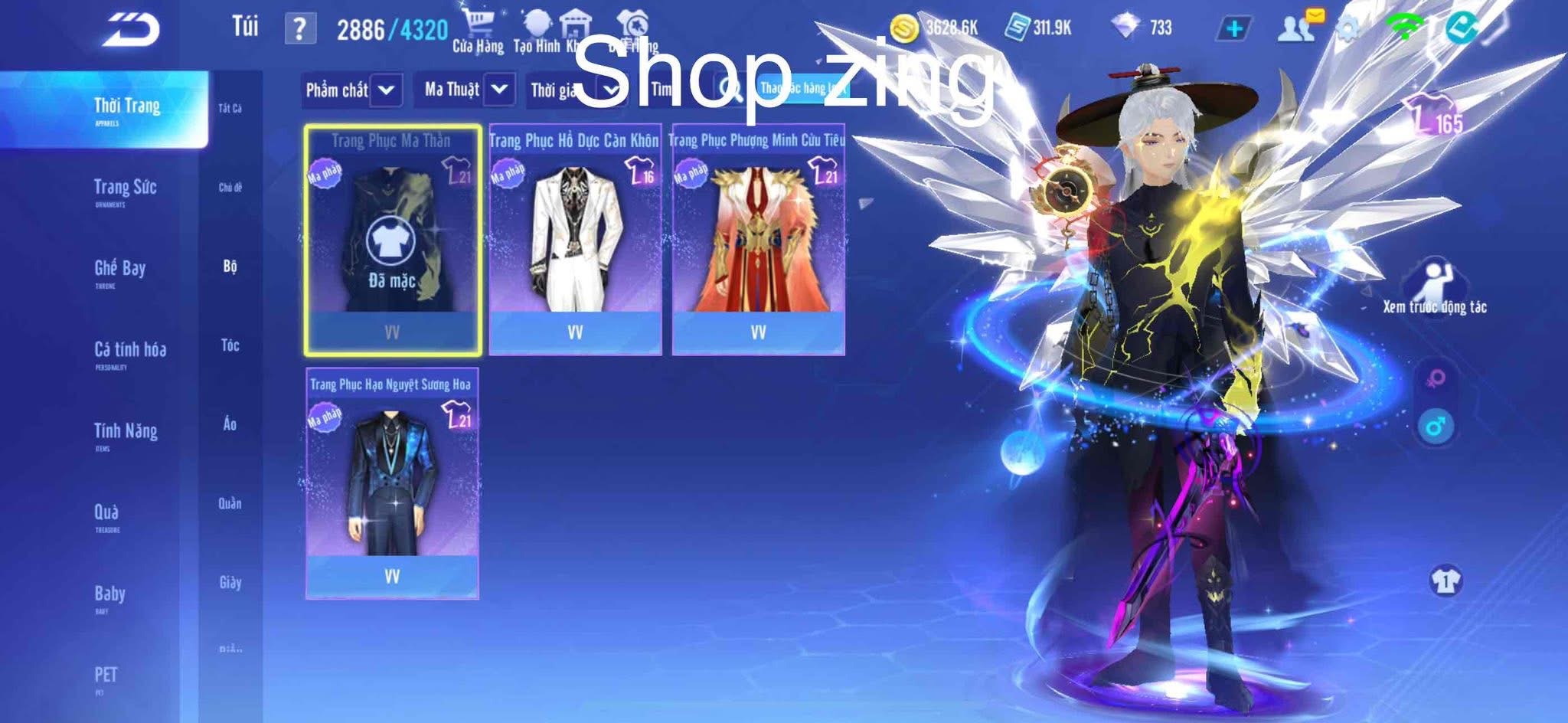 2. Tài khoản Z3711 - hình ảnh tướng