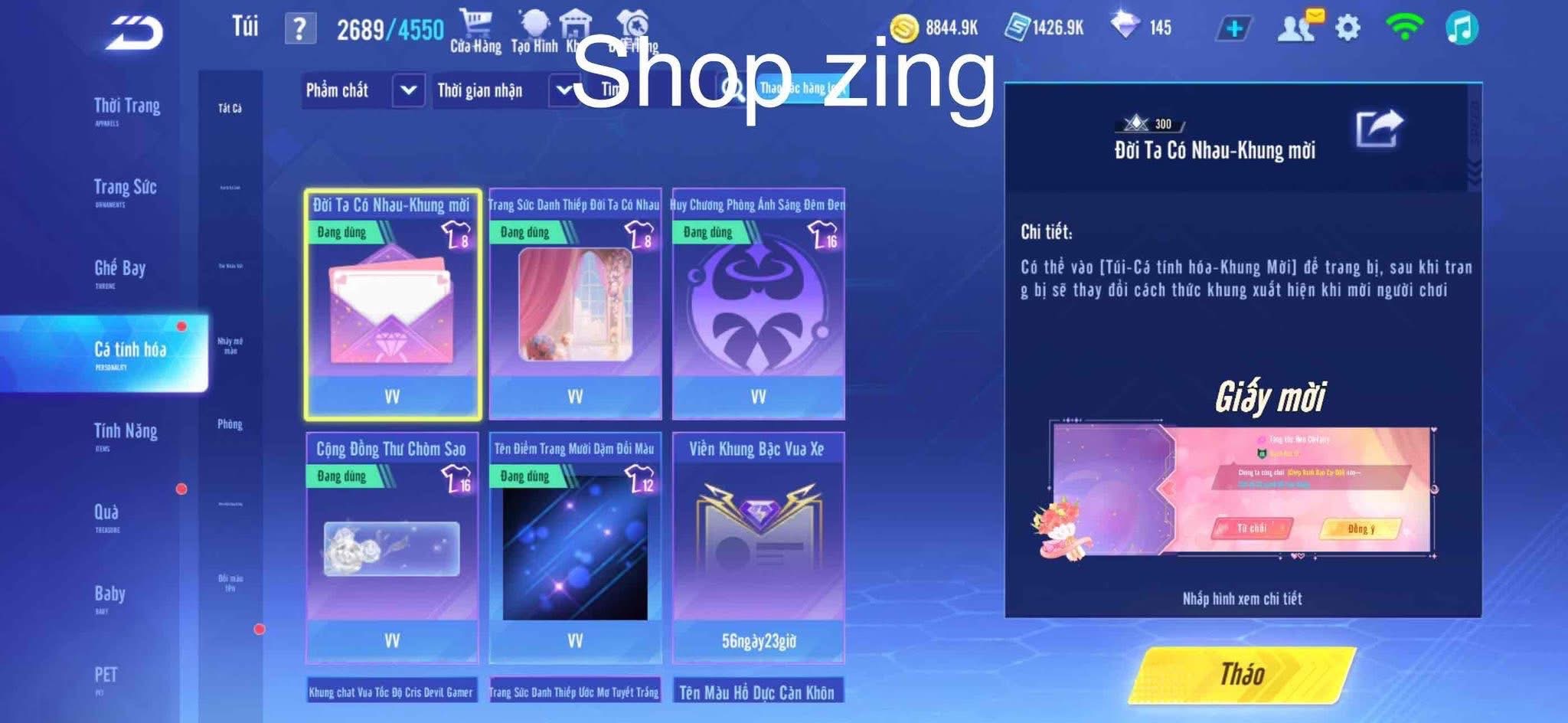 1. Tài khoản Z3813 - hình ảnh tướng