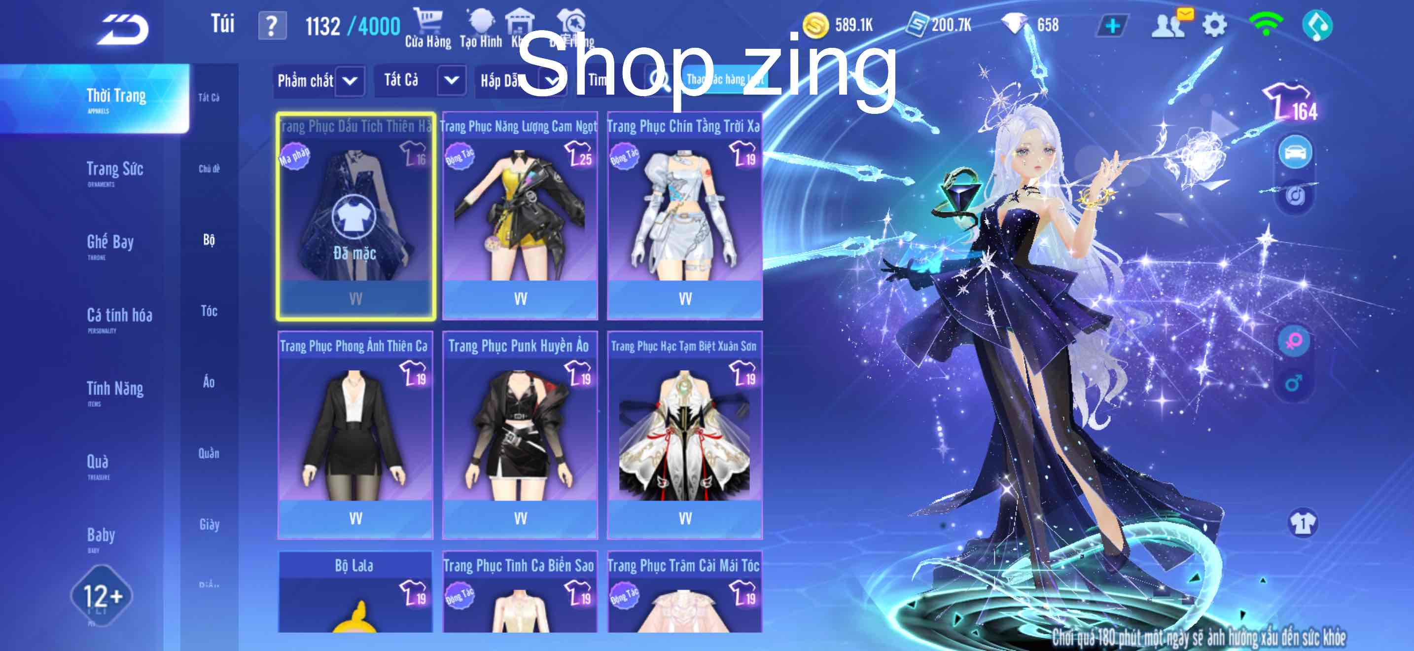 3. Tài khoản Z3815 - hình ảnh bảng ngọc