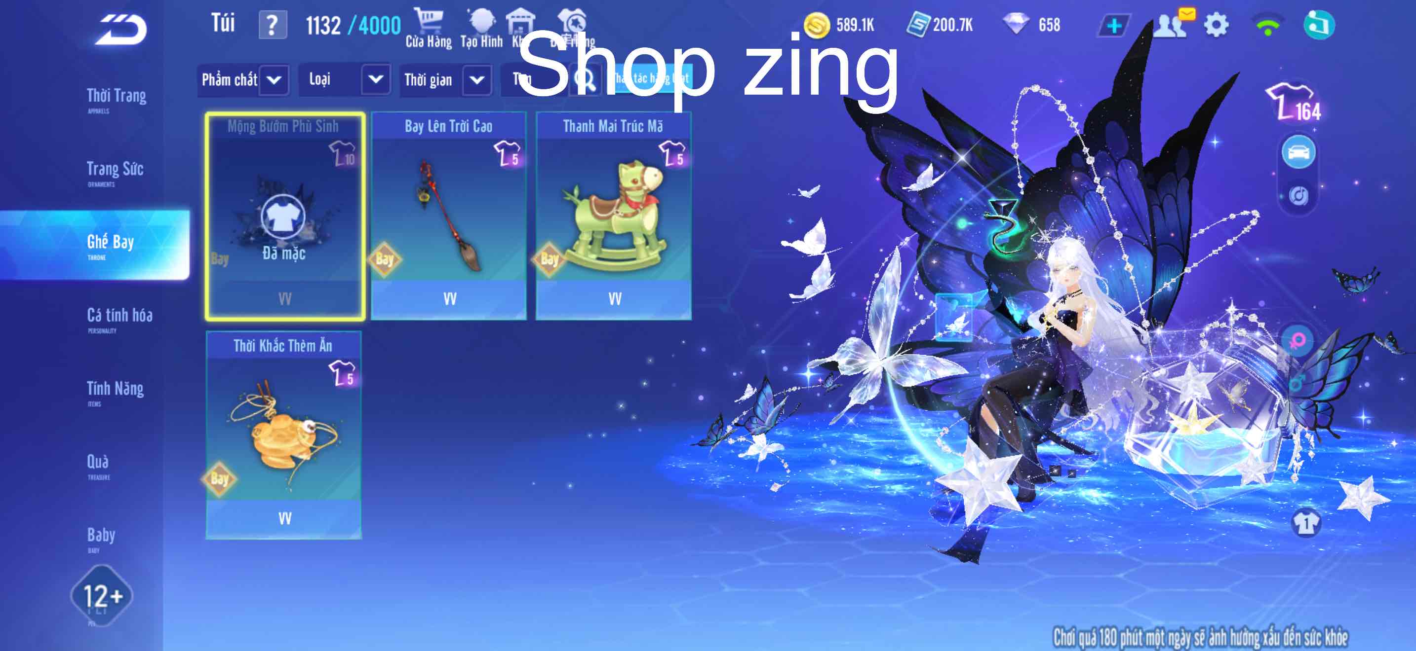 1. Tài khoản Z3815 - hình ảnh tướng