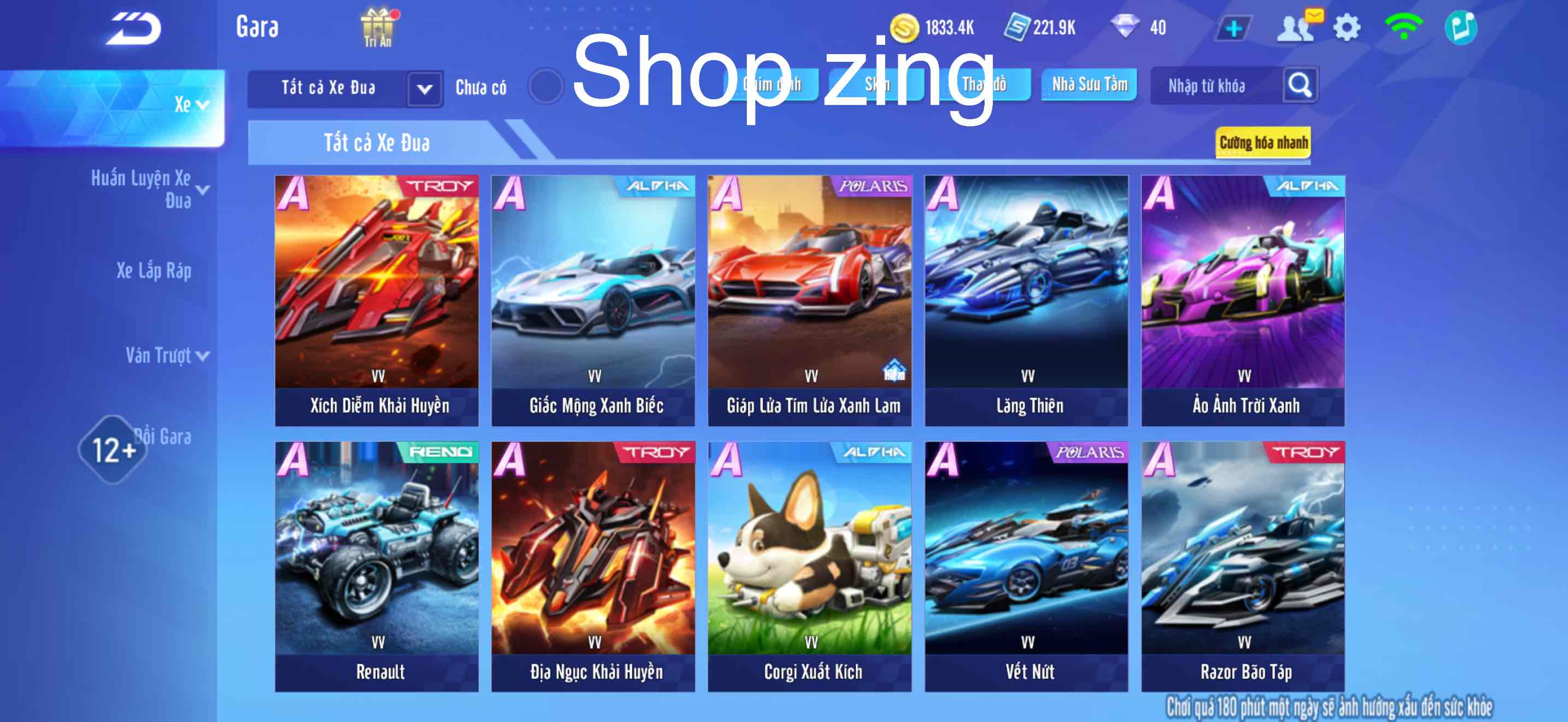 4. Tài khoản Z3816 - hình ảnh túi đồ