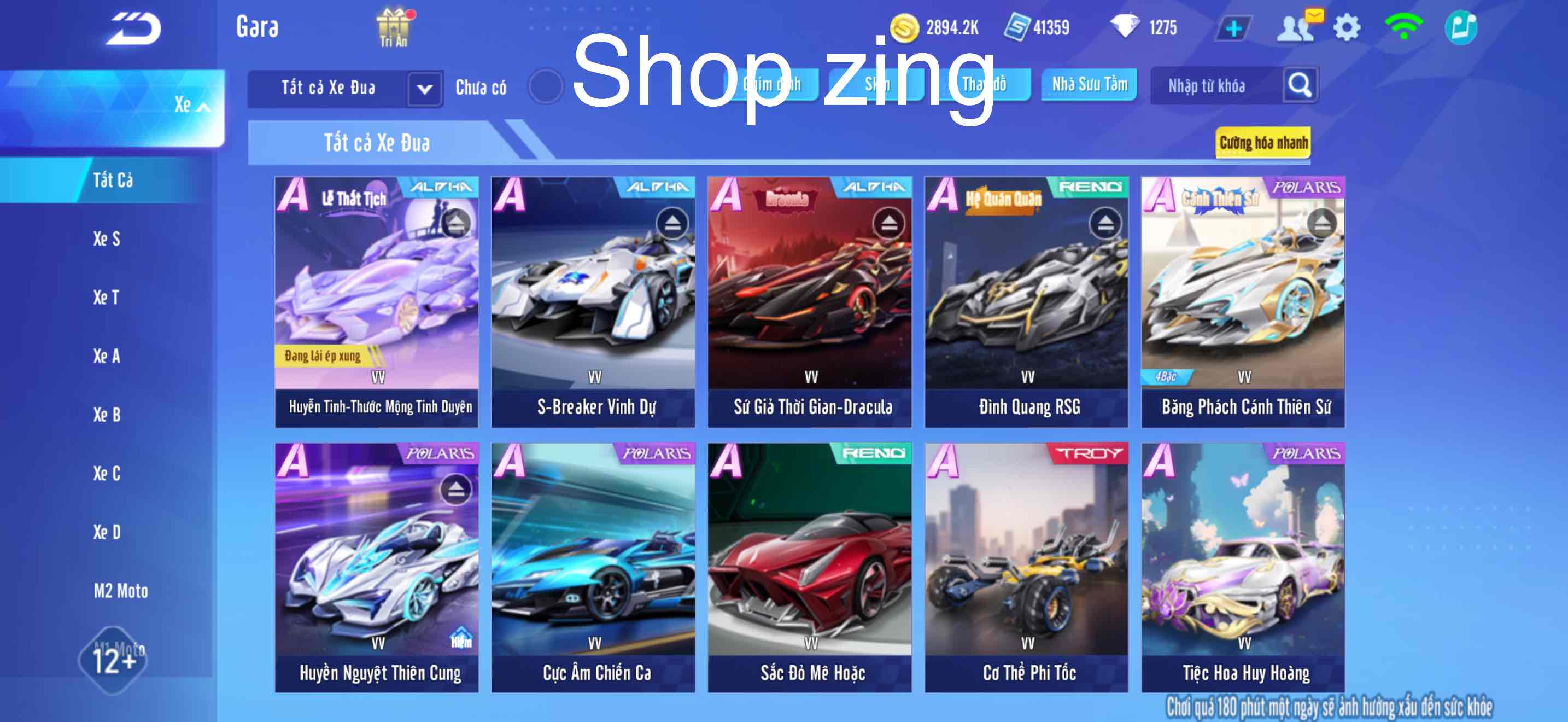 1. Tài khoản Z3819 - hình ảnh túi đồ