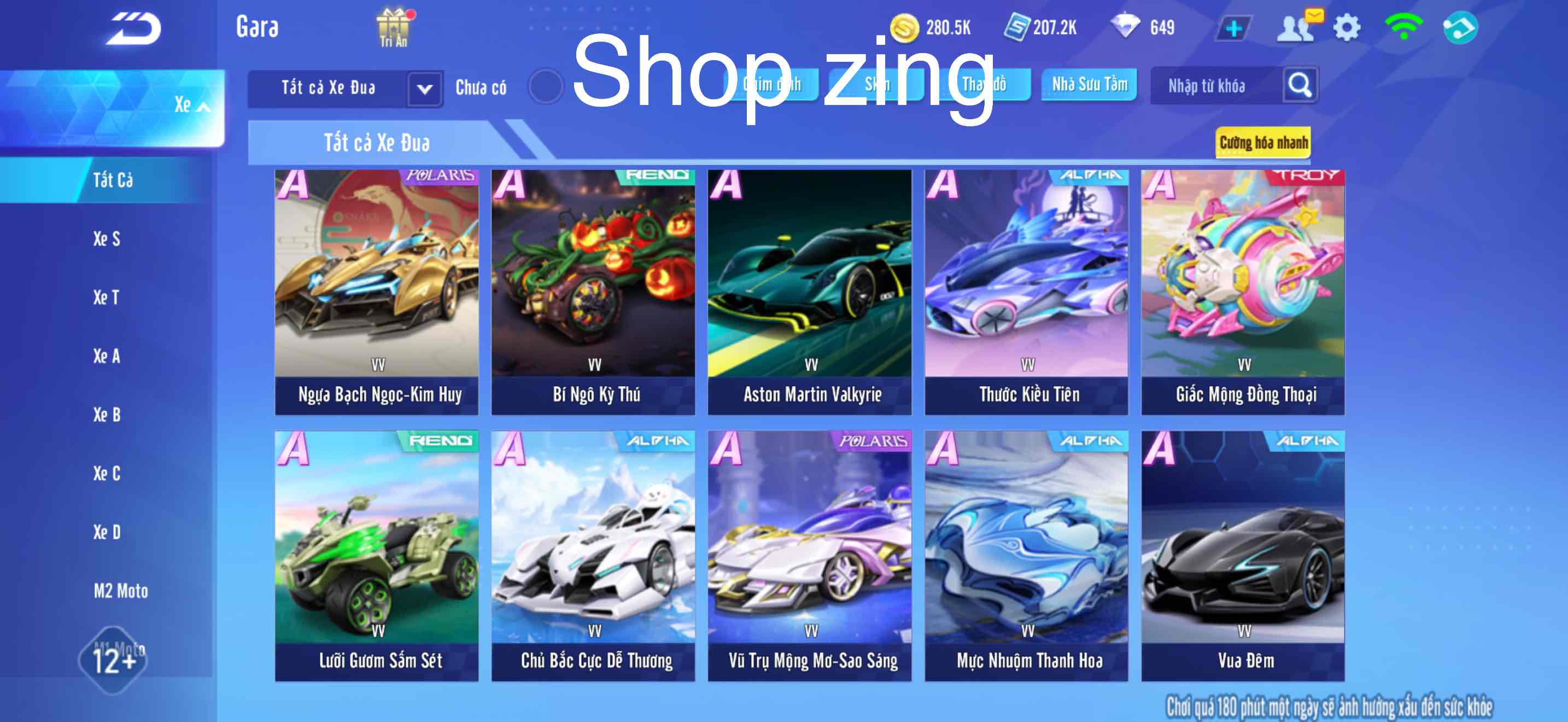 2. Tài khoản Z3825 - hình ảnh túi đồ